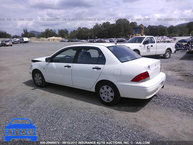 2003 Mitsubishi Lancer ES JA3AJ26E03U009003 image 2