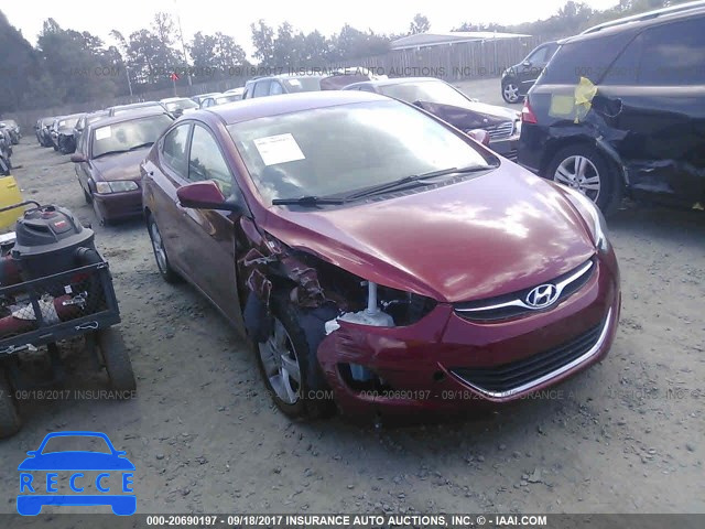 2012 Hyundai Elantra KMHDH4AE8CU208566 зображення 0