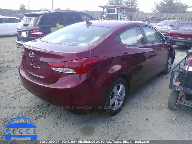 2012 Hyundai Elantra KMHDH4AE8CU208566 зображення 3