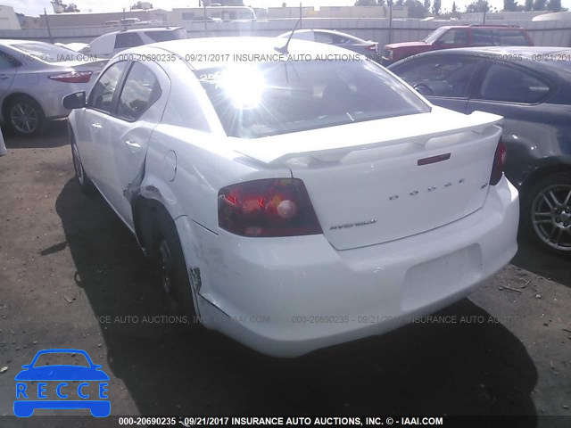 2012 Dodge Avenger 1C3CDZCB0CN221032 зображення 2