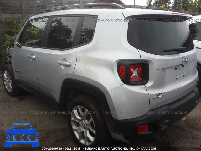 2017 JEEP RENEGADE LATITUDE ZACCJBBB3HPF02883 зображення 2