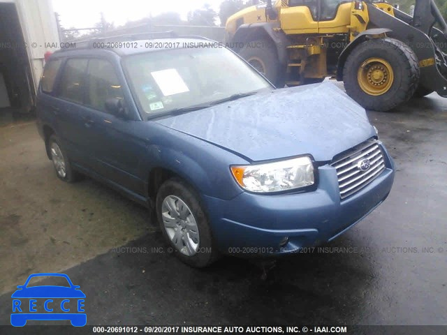 2008 Subaru Forester 2.5X JF1SG63628H717073 image 0