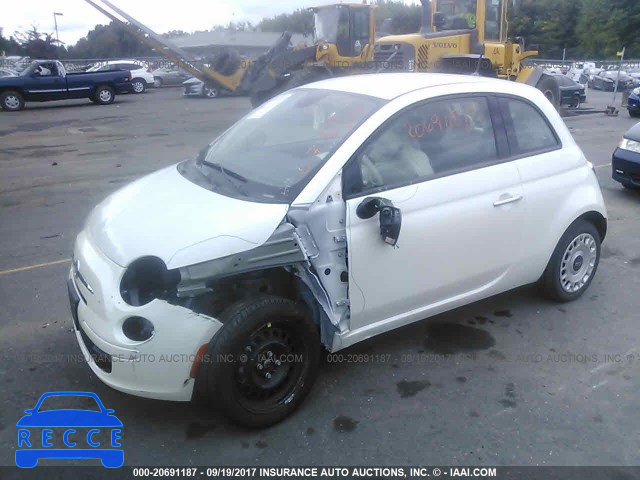 2015 Fiat 500 3C3CFFAR6FT501647 image 1