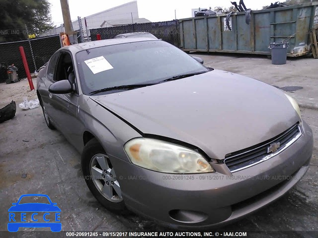 2006 Chevrolet Monte Carlo LT 2G1WM15K669275202 зображення 0