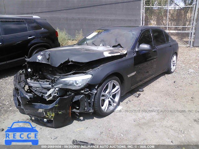 2012 BMW 750 LXI WBAKC8C54CC436940 image 1