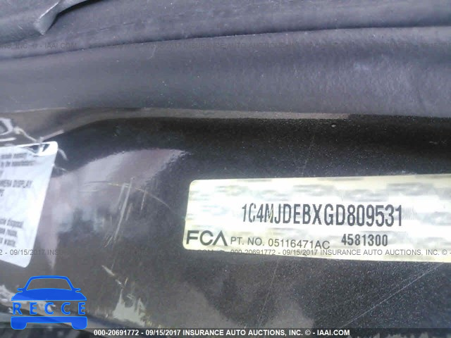 2016 Jeep Compass 1C4NJDEBXGD809531 image 8