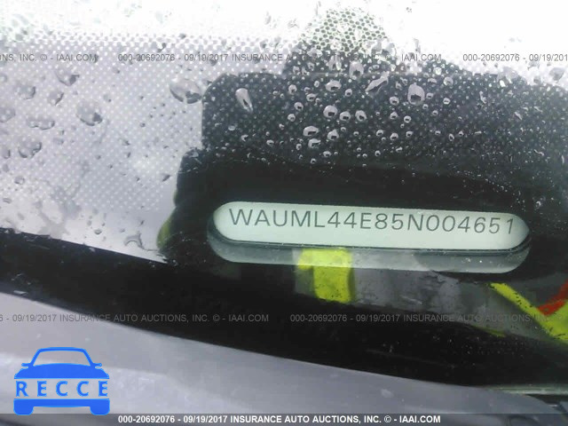 2005 Audi A8 WAUML44E85N004651 image 8