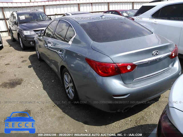 2015 Infiniti Q50 JN1BV7AP1FM358470 Bild 2