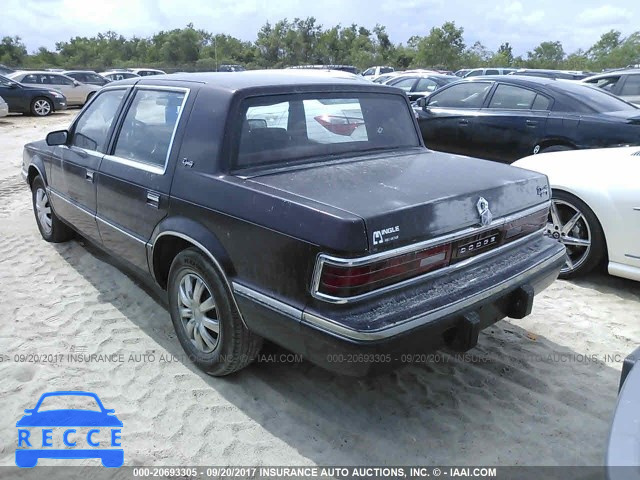 1993 Dodge Dynasty 1B3XC46K7PD121621 зображення 2