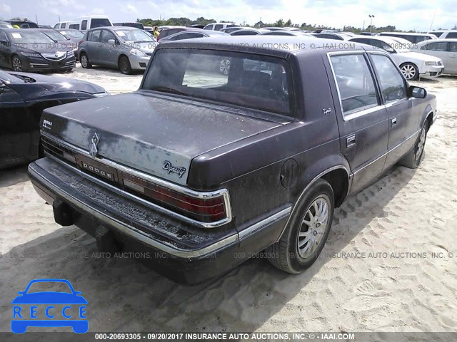 1993 Dodge Dynasty 1B3XC46K7PD121621 зображення 3