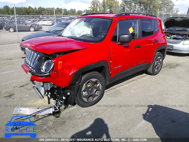 2017 JEEP RENEGADE ZACCJAAB7HPF57204 image 1