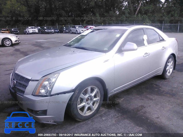 2008 Cadillac CTS 1G6DH577080140929 image 1