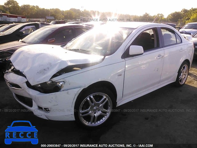 2008 MITSUBISHI LANCER JA3AU86U78U013154 зображення 1
