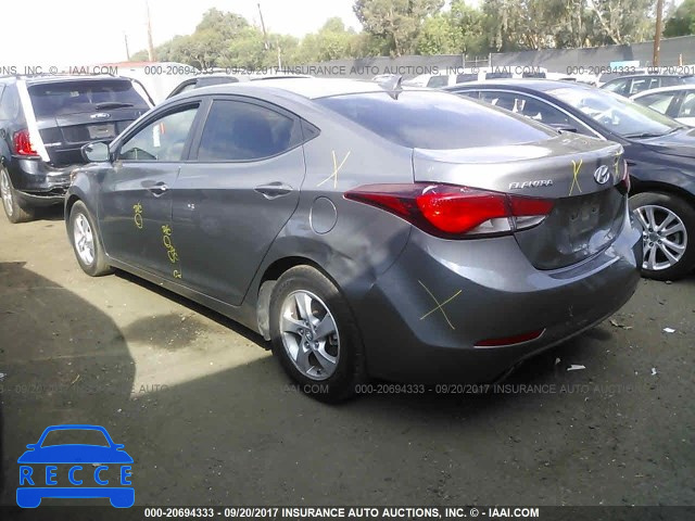 2014 Hyundai Elantra 5NPDH4AE4EH455696 Bild 2