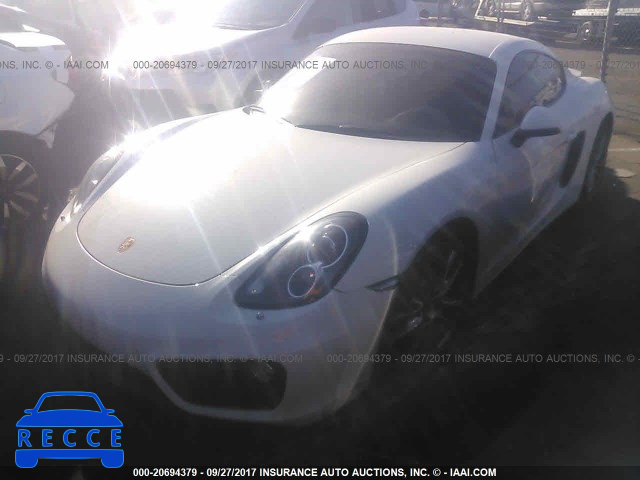 2015 Porsche Cayman WP0AA2A89FK160814 image 1