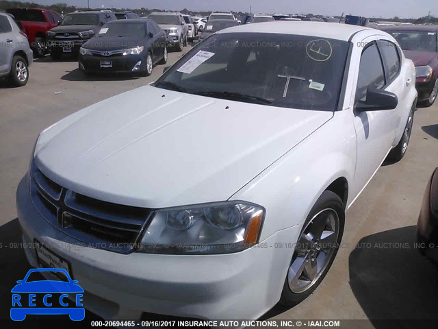 2013 Dodge Avenger 1C3CDZAB5DN676057 image 1