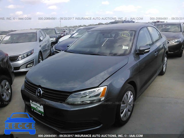 2014 Volkswagen Jetta 3VWD17AJ7EM260573 зображення 1