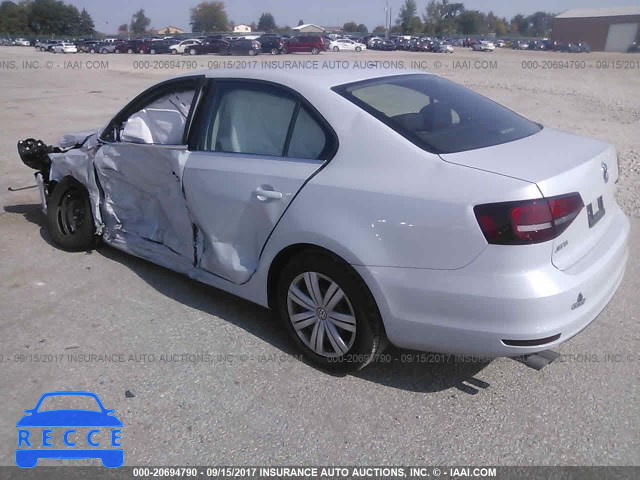 2017 VOLKSWAGEN JETTA S 3VW2B7AJ6HM349379 image 2