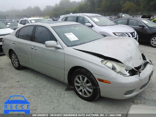 2003 Lexus ES 300 JTHBF30G030124259 зображення 0