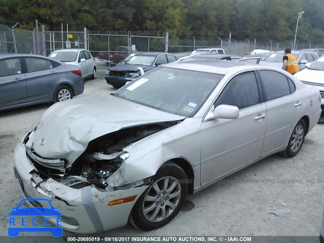 2003 Lexus ES 300 JTHBF30G030124259 зображення 1