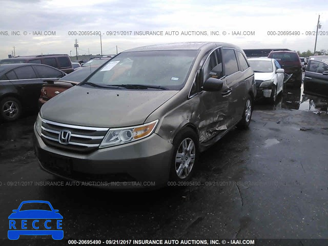 2011 HONDA ODYSSEY LX 5FNRL5H21BB040478 image 1