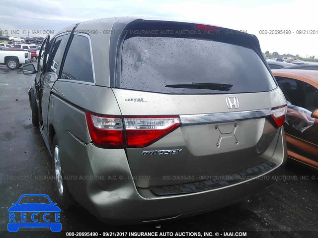 2011 HONDA ODYSSEY LX 5FNRL5H21BB040478 image 2