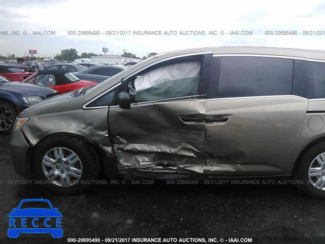 2011 HONDA ODYSSEY LX 5FNRL5H21BB040478 image 5