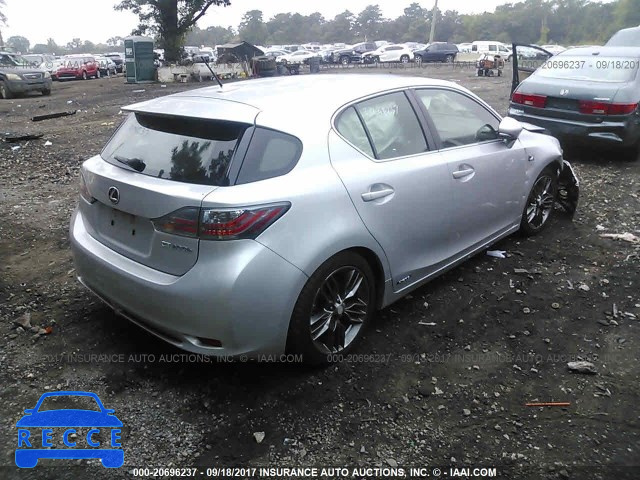 2012 Lexus CT 200 JTHKD5BH2C2054680 зображення 3