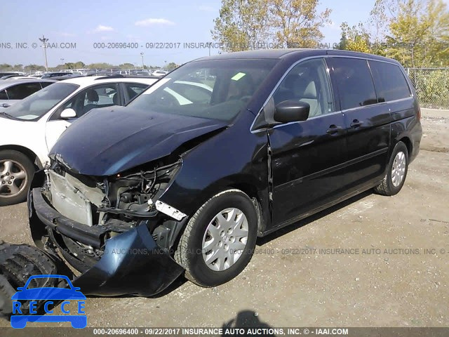 2010 Honda Odyssey LX 5FNRL3H25AB100281 зображення 1