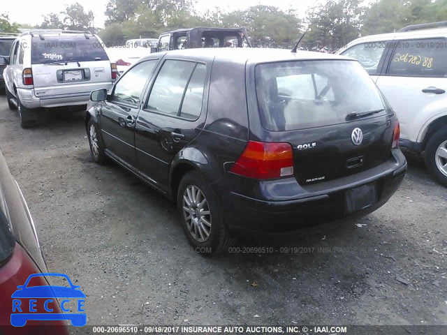 2003 Volkswagen Golf 9BWGK61J334024430 image 2