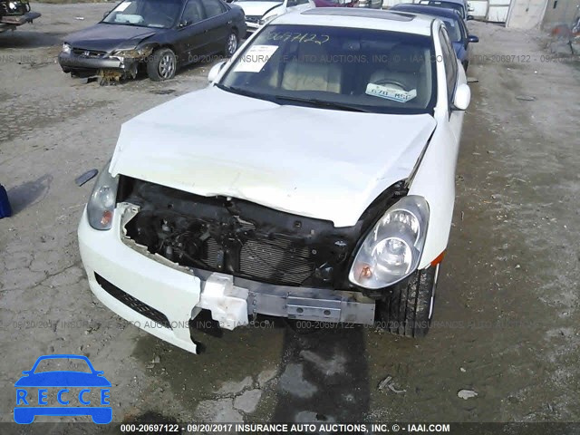 2006 Infiniti G35 JNKCV51E86M507699 зображення 5