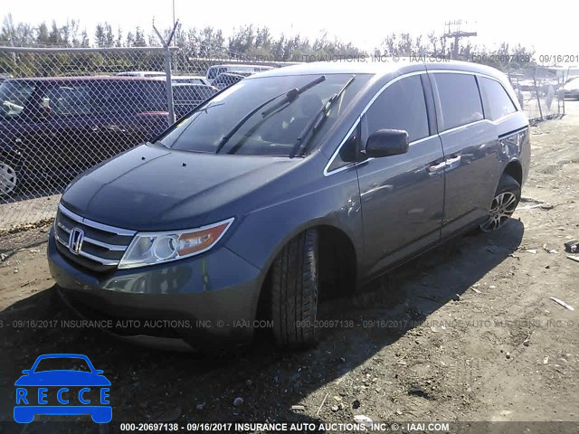 2013 Honda Odyssey EXL 5FNRL5H60DB050702 image 1