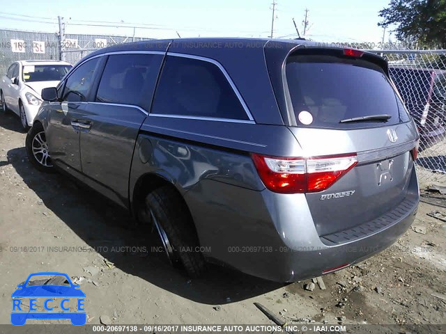 2013 Honda Odyssey EXL 5FNRL5H60DB050702 image 2