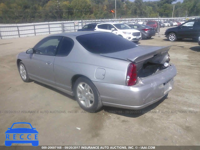 2007 Chevrolet Monte Carlo LT 2G1WK15K879358475 зображення 2