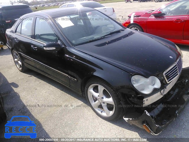 2004 Mercedes-benz C 230K SPORT SEDAN WDBRF40J64A625491 image 0