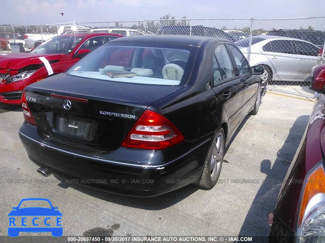 2004 Mercedes-benz C 230K SPORT SEDAN WDBRF40J64A625491 image 3