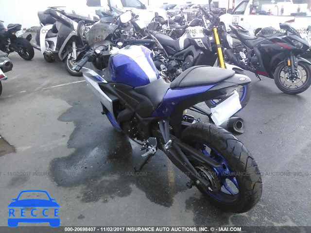 2015 Yamaha YZFR3 MH3RH06Y7FK009287 image 2