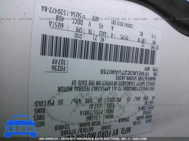 2007 Ford Explorer XLT 1FMEU63E27UA90755 image 8