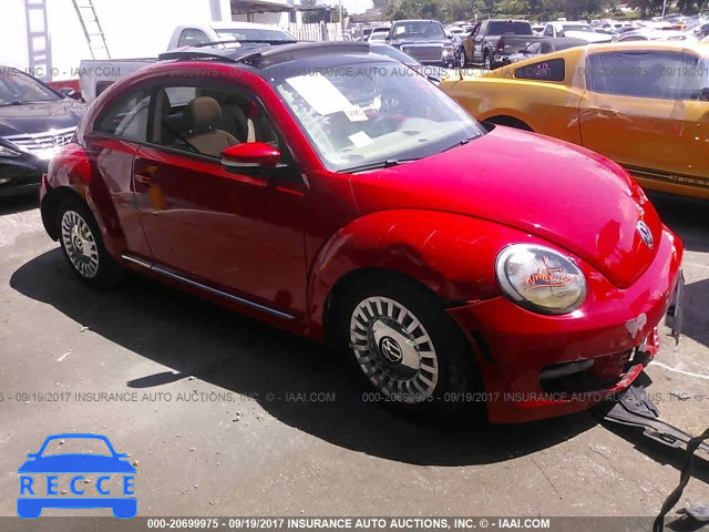 2014 Volkswagen Beetle 3VWJP7AT0EM633262 Bild 0