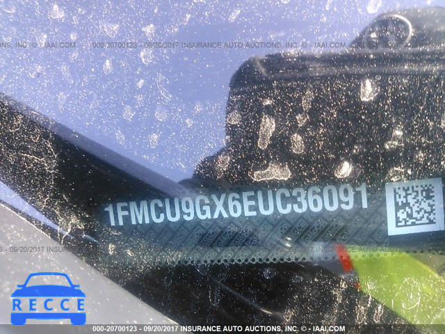 2014 Ford Escape 1FMCU9GX6EUC36091 зображення 8