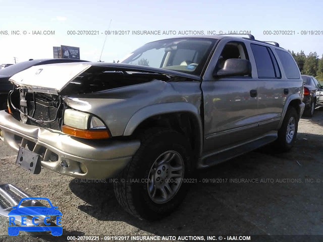 2002 Dodge Durango 1B4HS48N72F192907 зображення 1