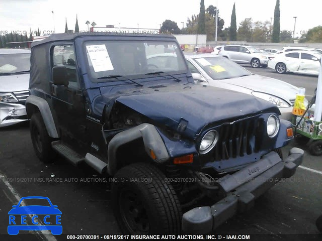 2001 Jeep Wrangler / Tj SE 1J4FA29P31P338188 image 0