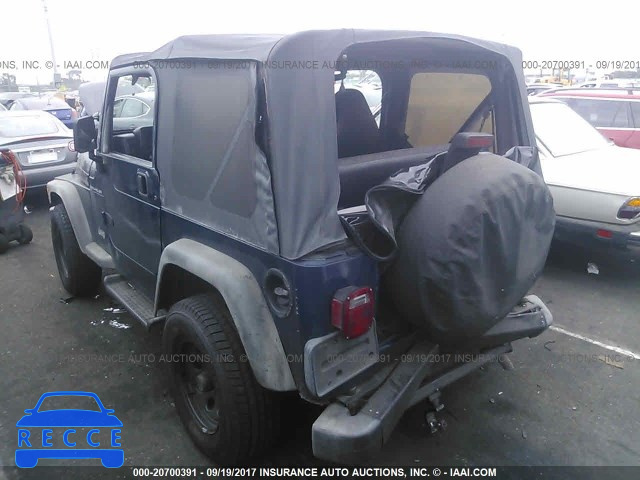 2001 Jeep Wrangler / Tj SE 1J4FA29P31P338188 image 2