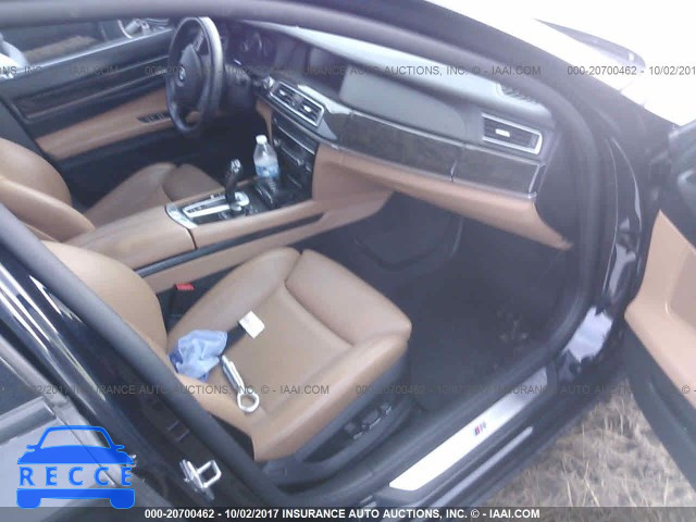 2012 BMW 750 LI WBAKB8C59CDX20853 image 4