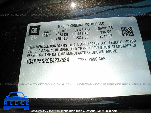 2014 Buick Verano 1G4PP5SK9E4232534 image 8