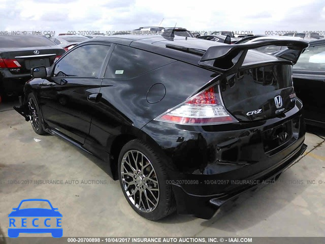 2011 Honda CR-Z EX JHMZF1C68BS016142 image 2