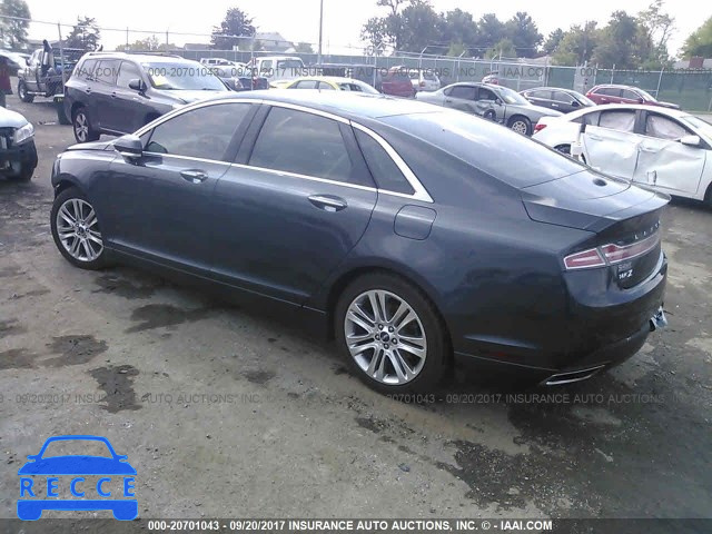 2014 Lincoln MKZ HYBRID 3LN6L2LUXER813392 image 2
