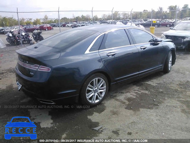 2014 Lincoln MKZ HYBRID 3LN6L2LUXER813392 image 3