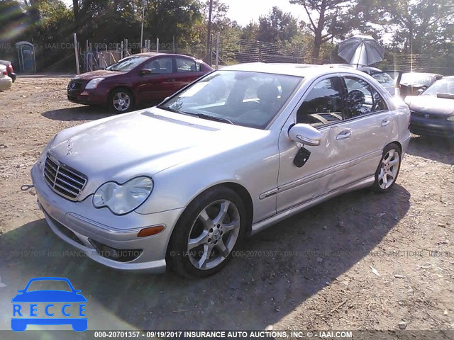 2007 Mercedes-benz C 230 WDBRF52H97A951239 image 1