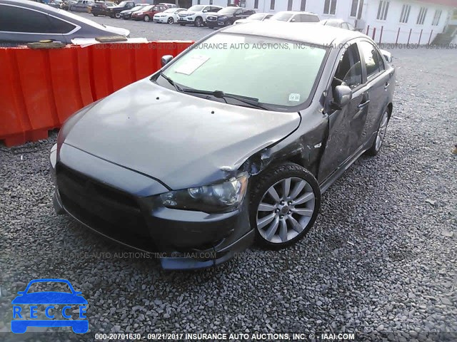 2008 Mitsubishi Lancer GTS JA3AU86U98U000793 image 1